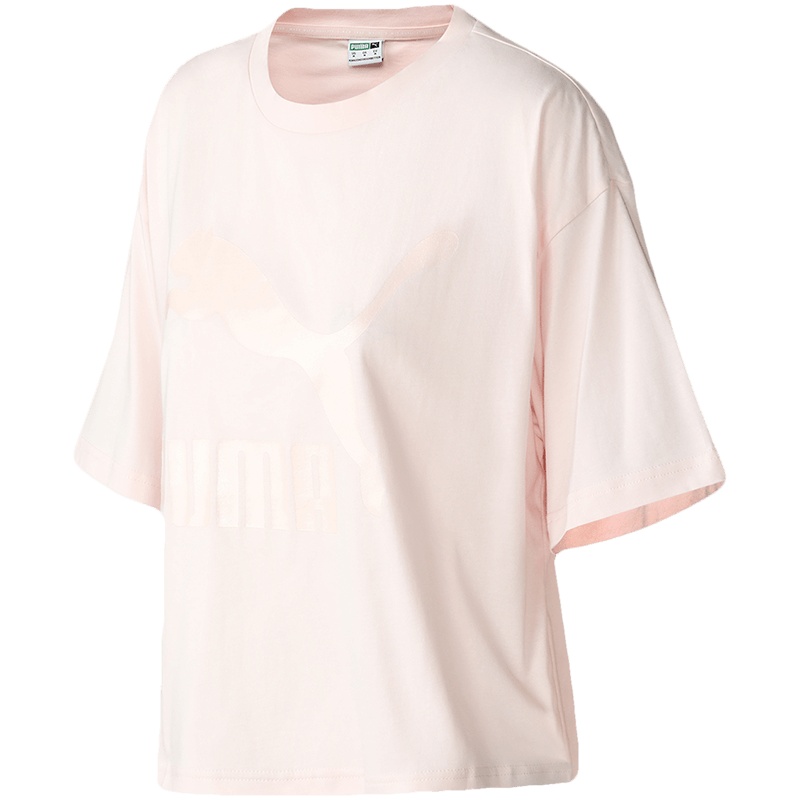 PUMA彪马女装运动服休闲圆领短袖T恤598968