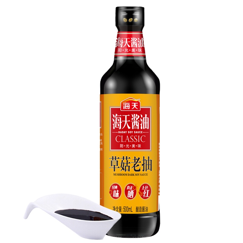 海 天草菇老抽500 ml