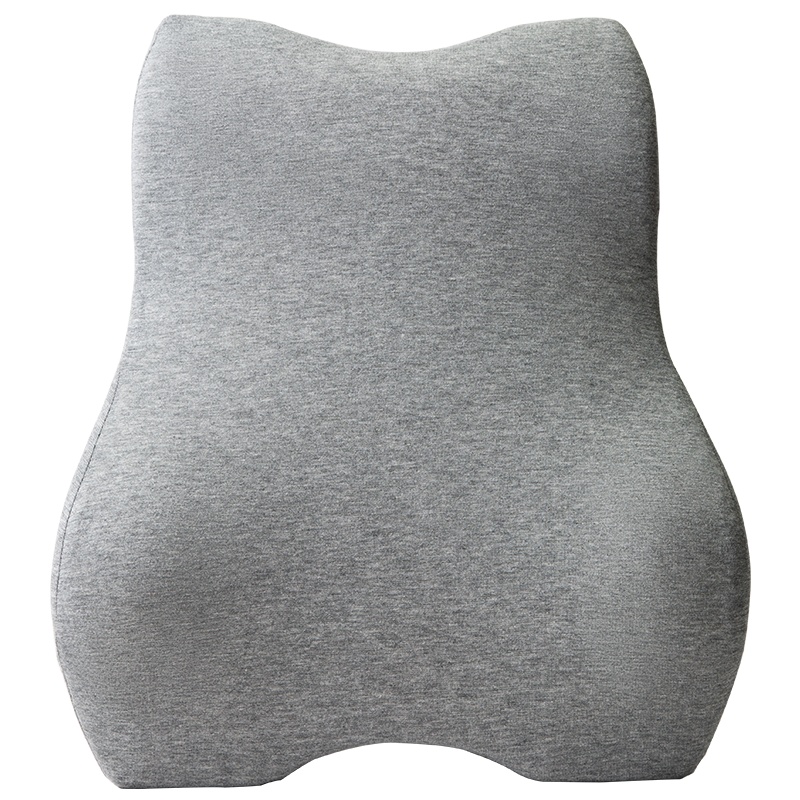 苏宁极物 记忆绵慢回弹多功能腰靠 靠垫靠枕 呵护腰椎