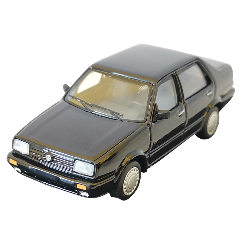 车至尊 红色款 大众经典方头捷达1/64 小捷达车模型 锌合金ABS 仿真车模汽车模型儿童玩具车
