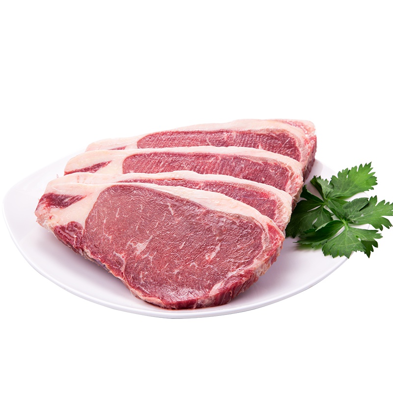 悠司坊 澳洲进口原肉整切10片装组合 秘制黑椒原切微腌西冷菲力10片1520g