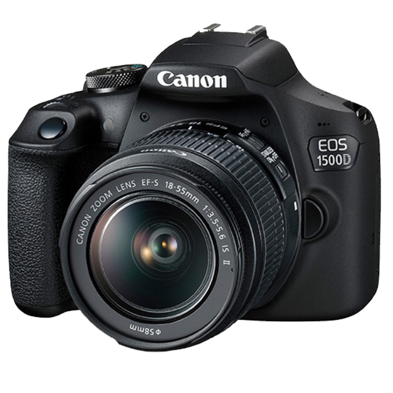 佳能(Canon)EOS 1500D(18-55) 数码相机入门单反单镜头套装 约2410万有效像素