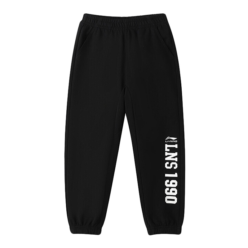 LI-NING KIDS男女小童休闲运动长裤