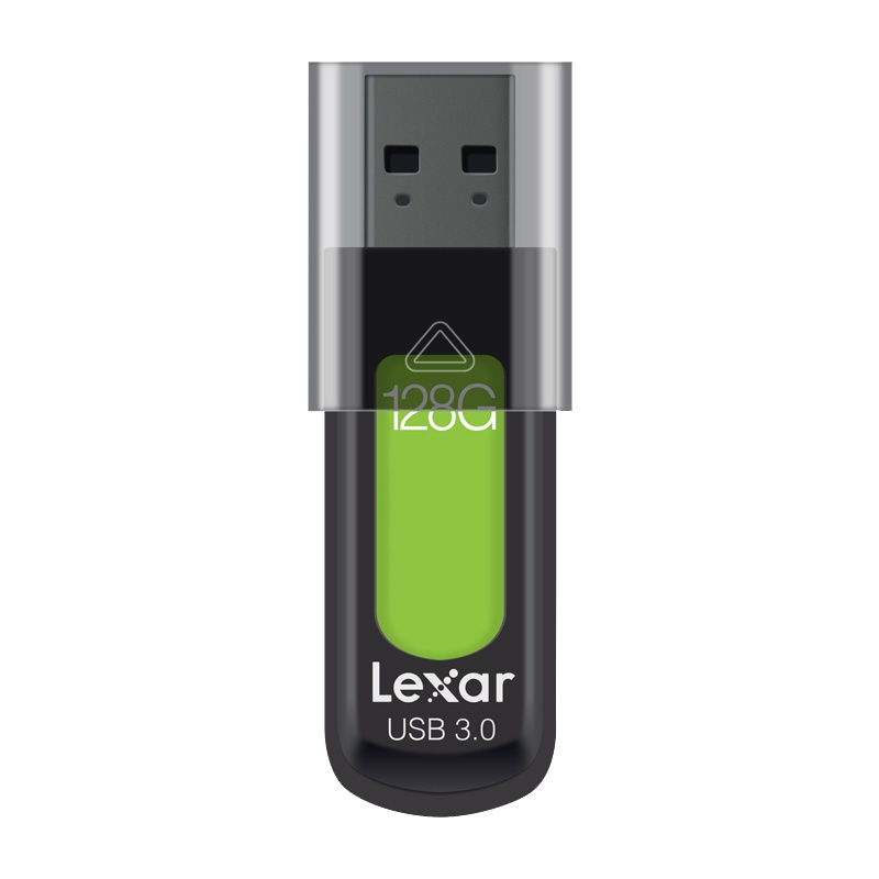 雷克沙(Lexar)S57 128GB U盘 USB3.0 读速150MB/S 时尚便携商务办公内含加密软件 混色