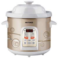 天际(TONZE)电炖锅DGD50-50CWD煲汤锅炖锅陶瓷电炖锅全自动煮粥神器炖盅炖汤锅砂锅单胆白瓷内胆家用电炖盅5L