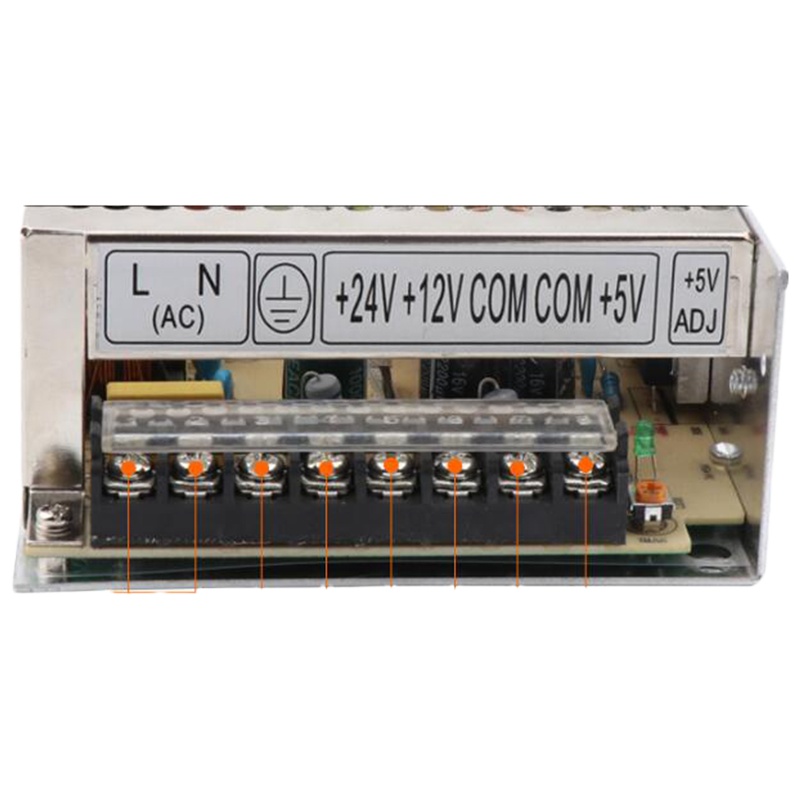 明纬开关电源 5V8A 12V3A 24V3A 150W