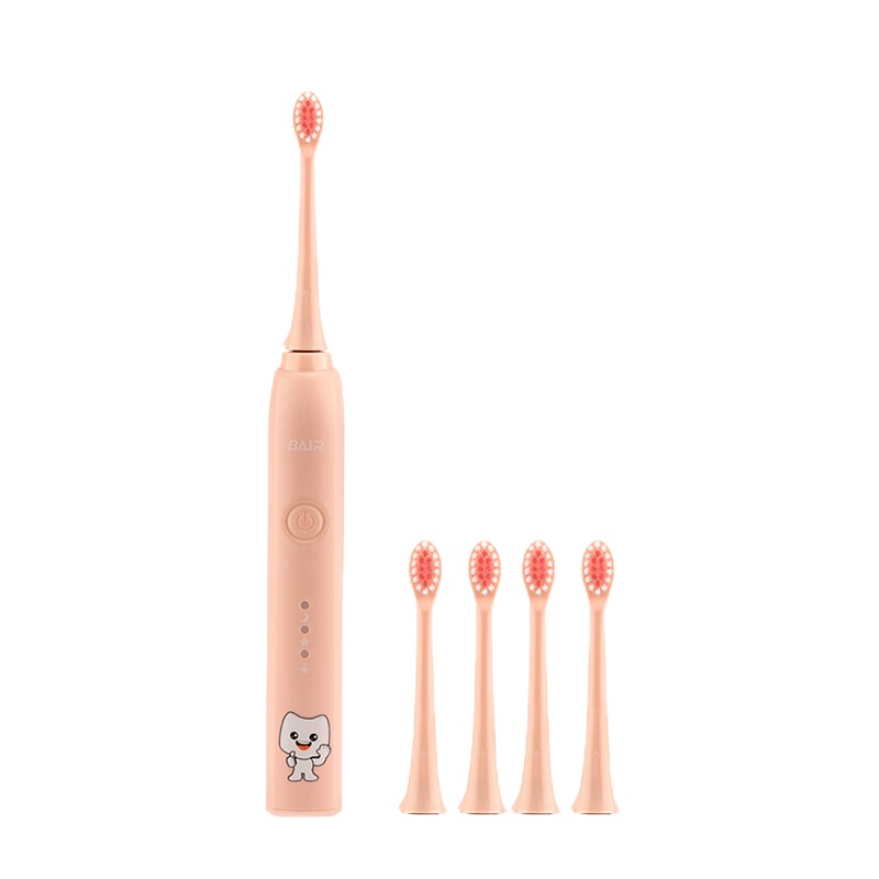 拜尔K7儿童声波电动牙刷 粉色