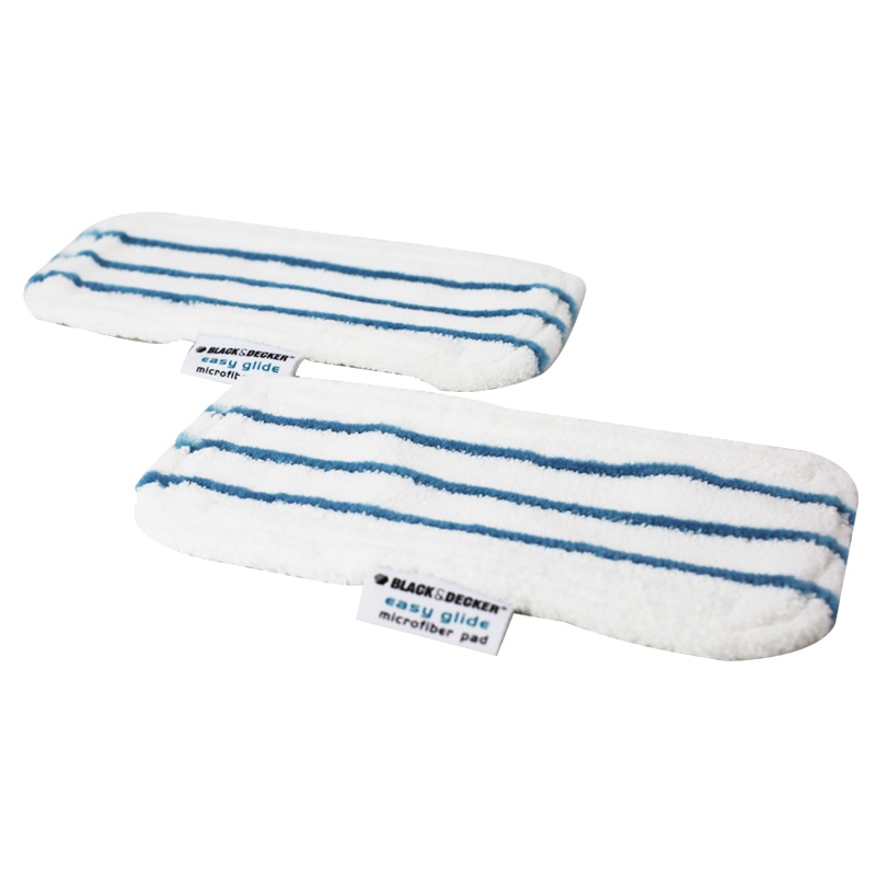 百得(BLACK&DECKER)蒸汽拖把清洁布拖布 FSMP20 长方形 两块装