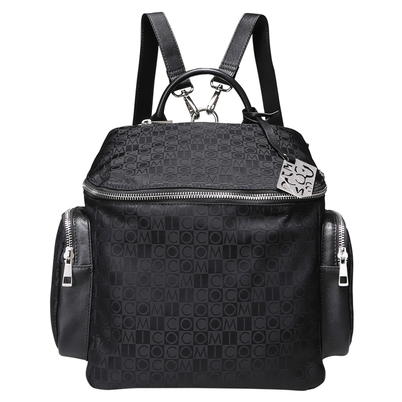 COMICO高美高女款多背法个性提花双肩包C6003