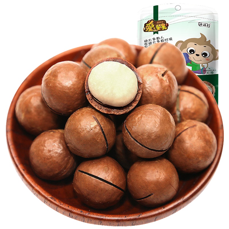 【榛海堂 夏威夷果100g】奶油味干果坚果零食小吃袋装办公室休闲食品坚果炒货网红特色小吃