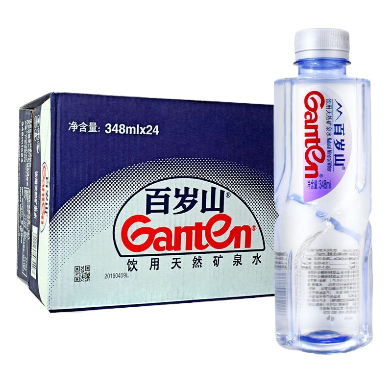 百岁山矿泉水348ml/箱