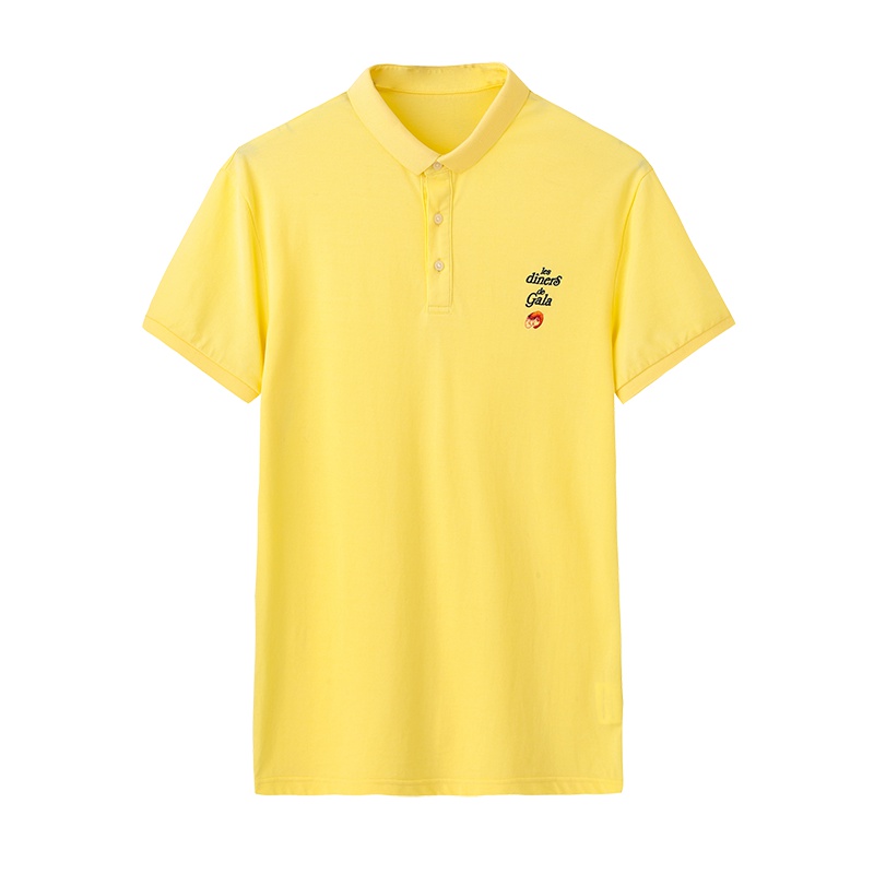 商场同款2019夏季新款商务休闲男装短袖Polo衫男