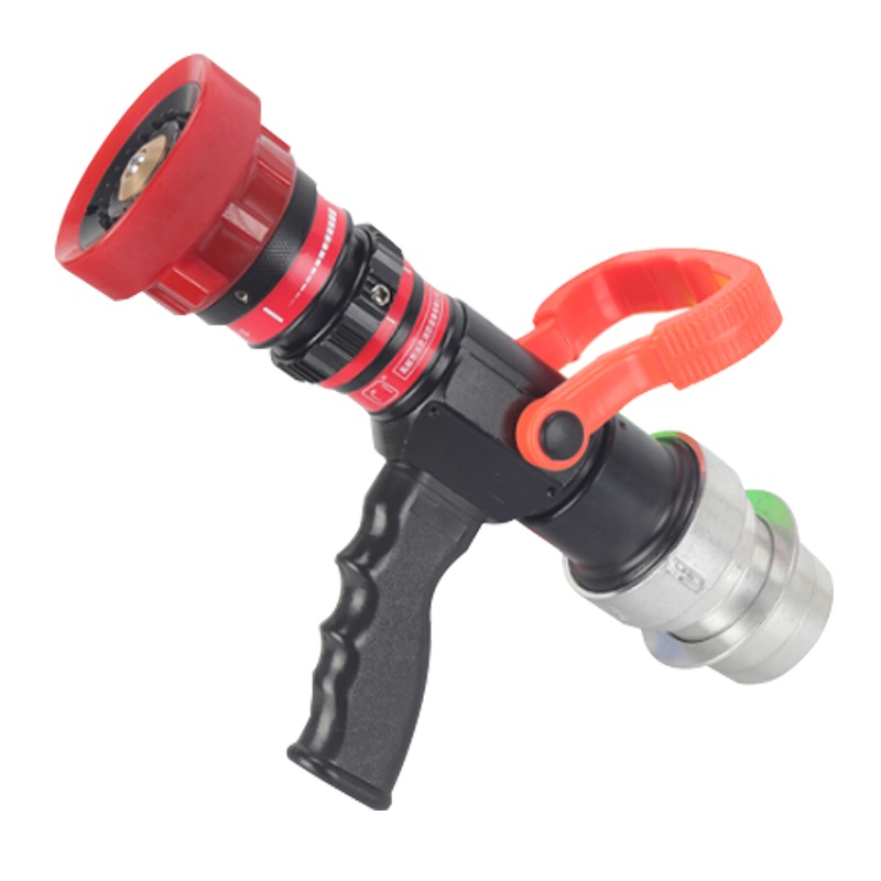 邮花无后坐力III型多功能直流高压喷雾水枪可调节式快插式接扣水枪消防水枪直流喷雾水枪QLD6.0/8III型
