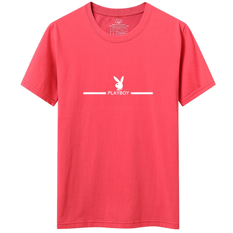 花花公子(PLAYBOY ICON)男士新款2020夏季时尚T恤短袖
