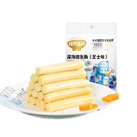 秋田满满 鳕鱼肠芝士味90g 宝宝即食辅食鱼肠儿童零食1-2岁 可搭面条、粥米辅食