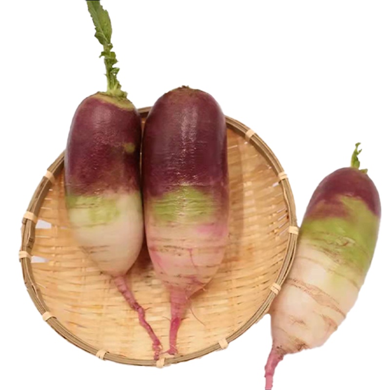 [五个农民]网红冰淇淋甜心水果萝卜3斤 脆甜多汁不辛辣不刺激 口感独特应季新鲜蔬菜水果