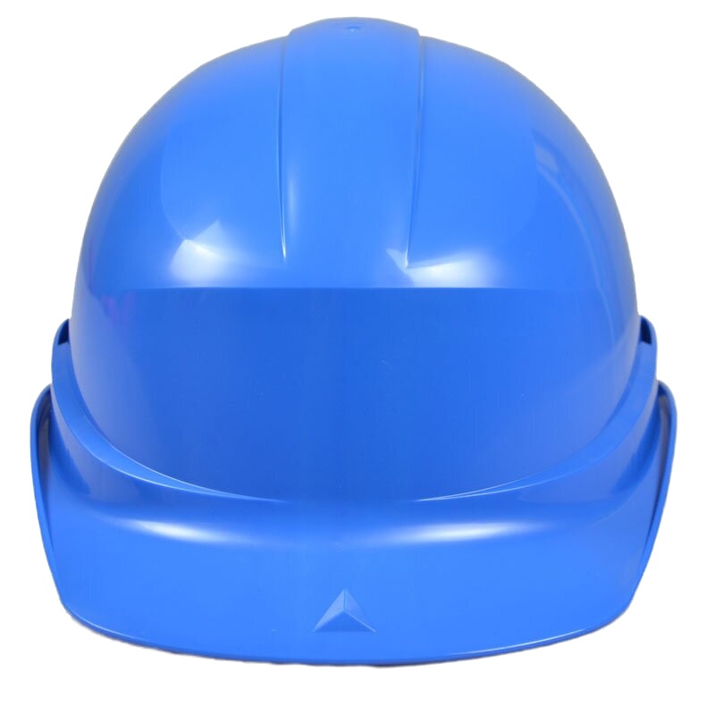 代尔塔 安全帽 工地防砸减震 建筑工人电力施工工程安全帽 绝缘头盔 蓝色