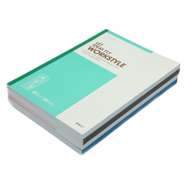 晨光(M&G)APYJS411办公A5无线装订本软抄记事本 60页 A5 (10本装)