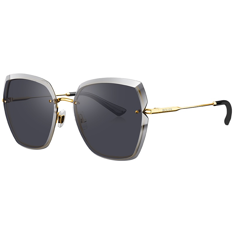 暴龙墨镜太阳镜女防紫外线韩版潮ins复古风大脸圆脸显瘦蝶形眼镜