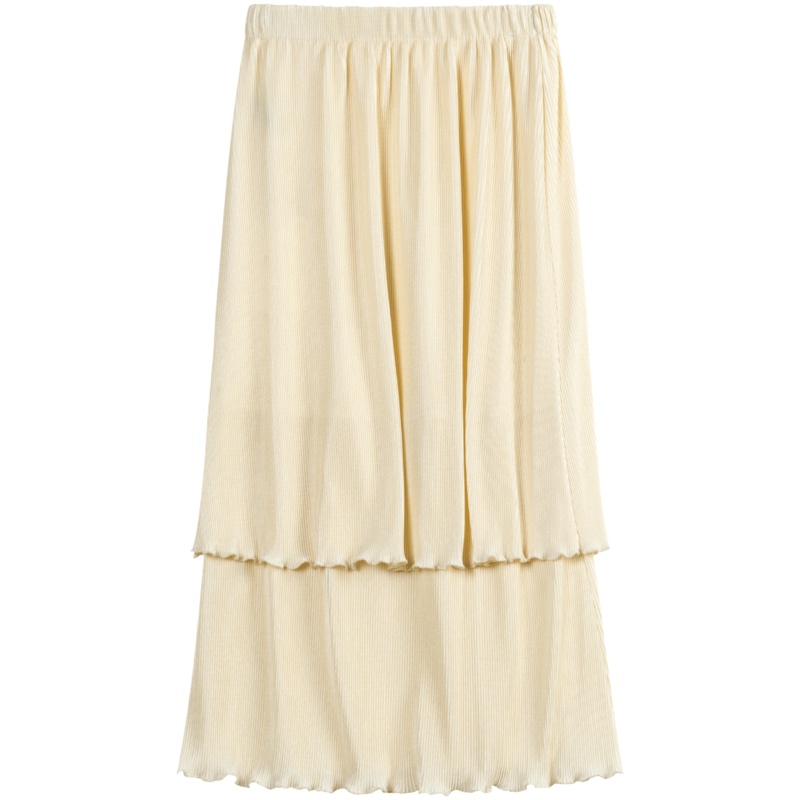 OtherMix橙IP联名半身裙女春2021年新款a字设计感小众显瘦蛋糕裙