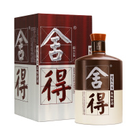 沱牌舍得 品味舍得52度1000mL 单瓶装 浓香型白酒(无礼品袋)