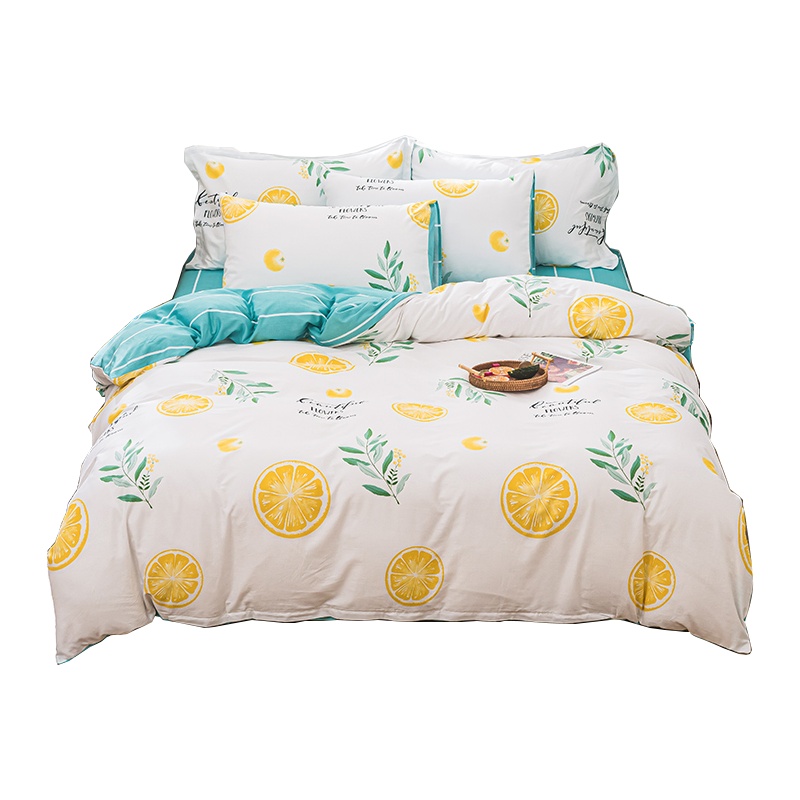 喷气活性环保印染全棉四件套1403