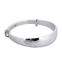 金一足银S990成人女士福字手镯送妈妈送女友 BFE001 S990 (定价)