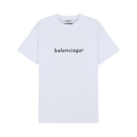 巴黎世家 BALENCIAGA 女士棉质圆领短袖T恤612965 TIV54
