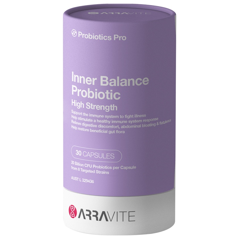 ARRAVITE益生菌胶囊30粒/瓶装 澳洲进口大人肠胃肠道调理成人益生菌