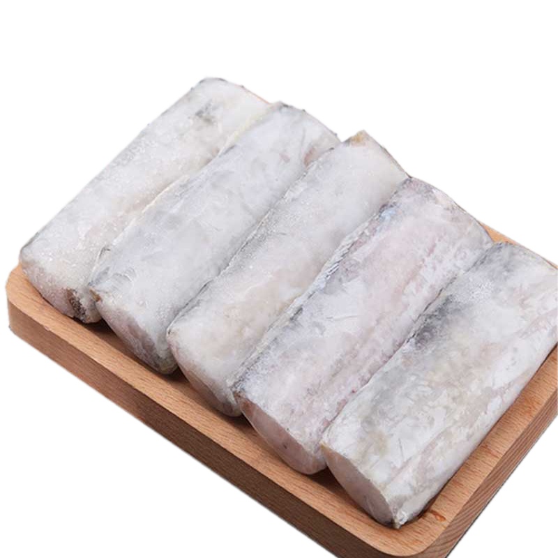 君成顺 带鱼段500g*5份新鲜冷冻带鱼段野生东海新鲜带鱼中段