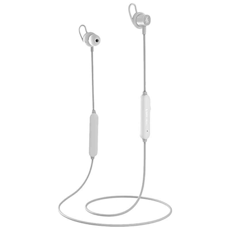 Edifier/漫步者 W200BT 经典版 磁吸入耳式 无线运动蓝牙线控耳机 手机耳机 音乐耳机 带麦可通话 珠玉白