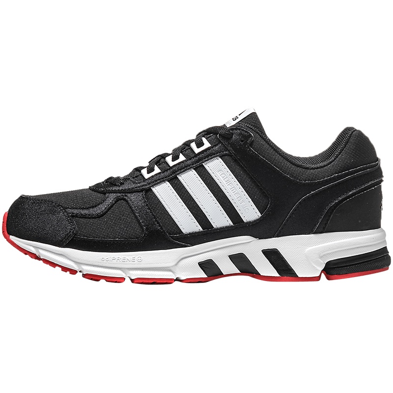 【自营】adidas阿迪达斯男子跑步鞋EQT运动鞋鞋BW1286 BW12861号黑+亮白 39码