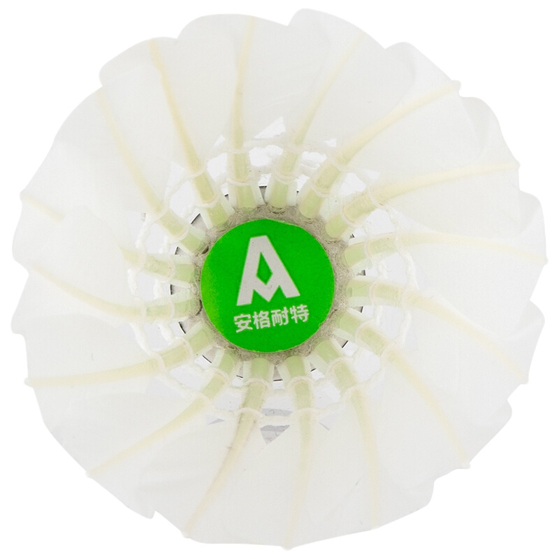 得力 F2202安格耐特羽毛球白色 12个/筒