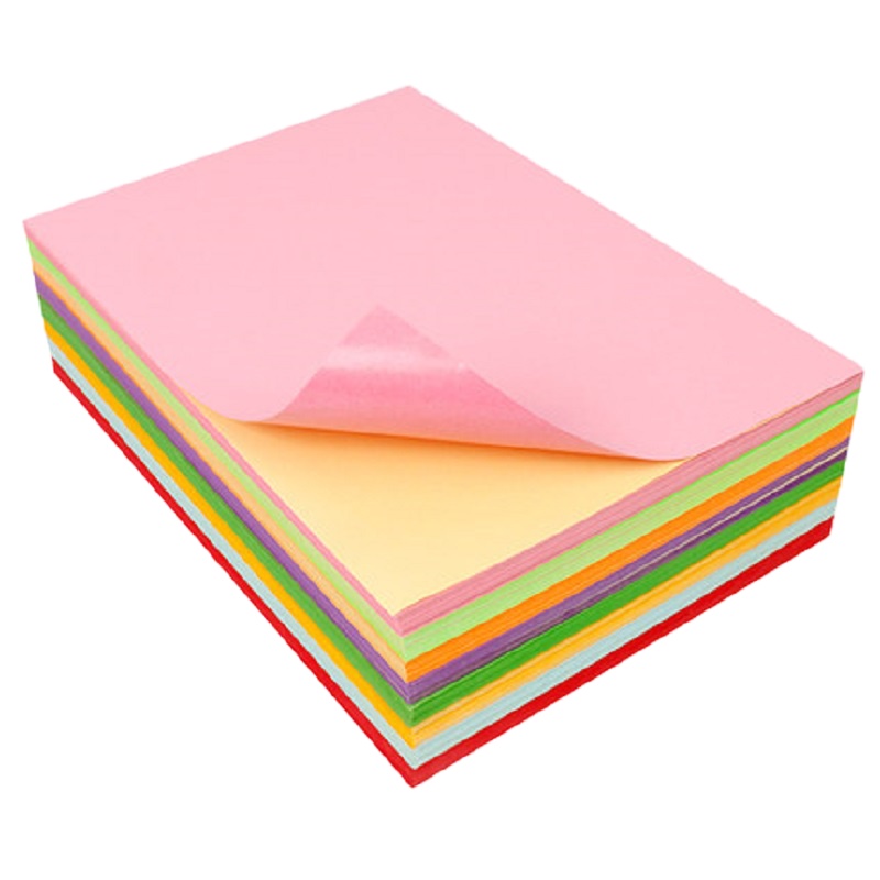 [精选]广博 彩色A4不干胶纸红色 50张/包(5包价格)