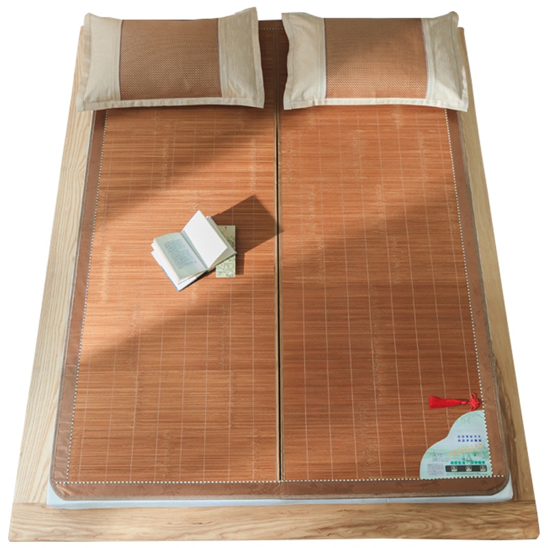 南极人(NanJiren)家纺 竹席凉席夏季家用夏竹可折叠冰丝席双面正反两用裸睡竹凉席子