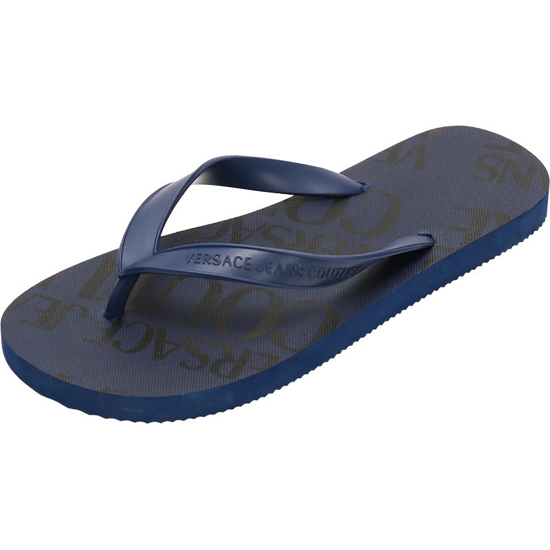VERSACE JEANS COUTURE 范思哲 男款图案人字拖鞋 E0YVBSQ7 71403
