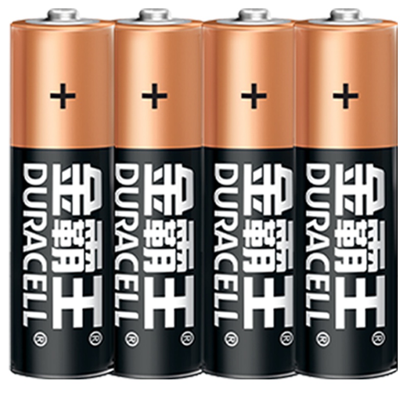 [5号4粒]金霸王(Duracell) 五号 碱性电池 1.5V 干电池 电视空调遥控器鼠标儿童玩具车AA博朗耳温枪