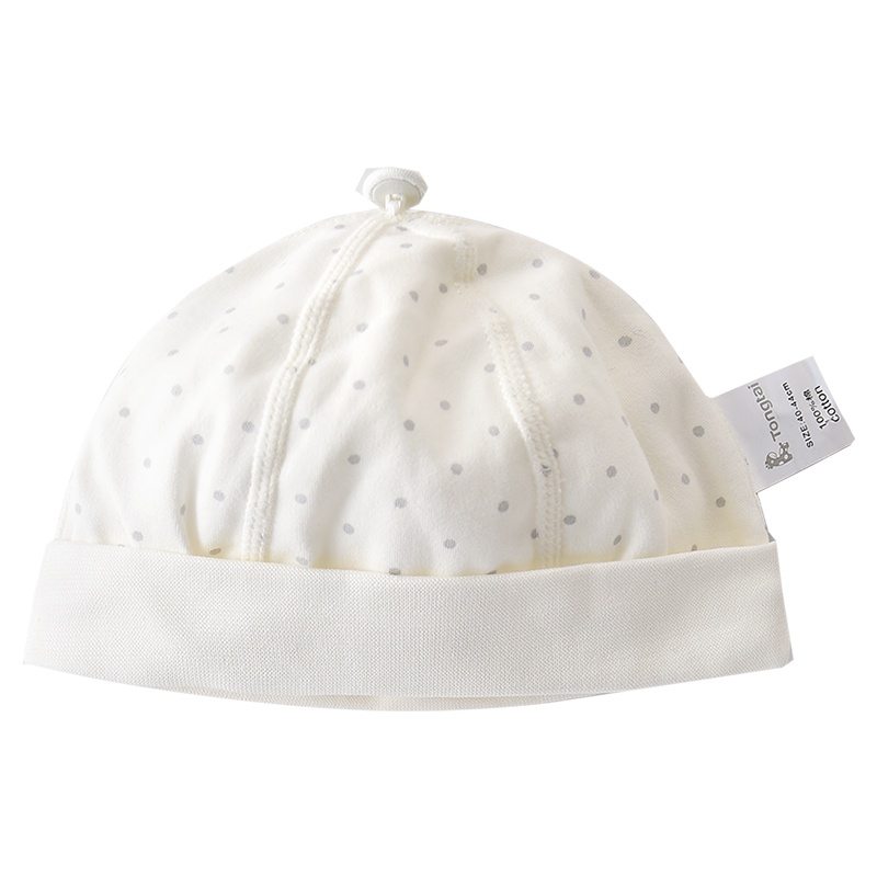 童泰纯棉新生儿帽子男女宝宝用品婴幼儿新品胎帽套头帽