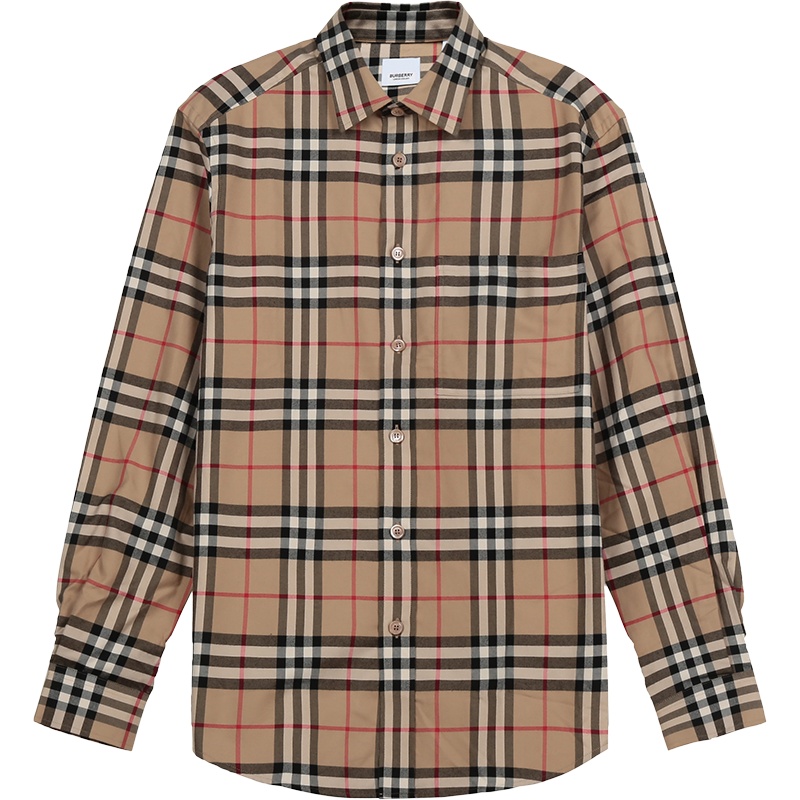 BURBERRY 博柏利 男款 棉质长袖衬衫 80337031