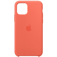 苹果Apple 原装iPhone 11 Pro 硅胶保护壳 手机壳 柑橘橙色
