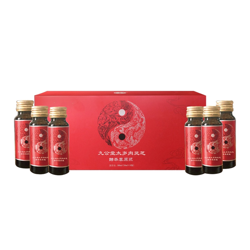 九公堂太岁肉灵芝酵本草原浆50ml*6瓶
