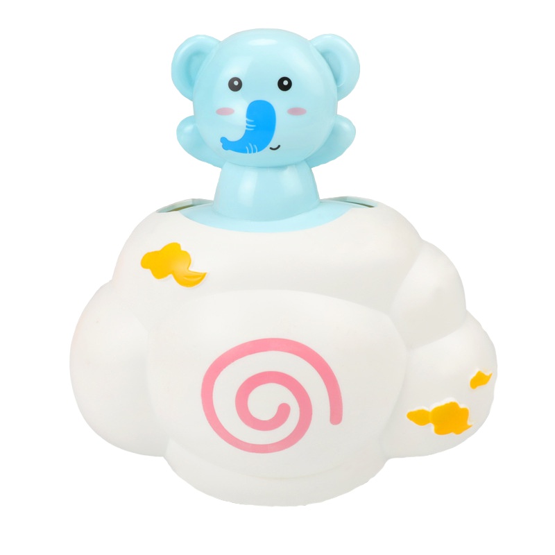 哈比天才 抖音同款儿童洗澡戏水玩具云朵下雨宝宝趣味洗澡玩具小象云朵洗澡玩具颜色随机