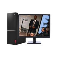 联想(Lenovo) 扬天T4900V 商用台式电脑 23.8寸(I5-8400 8G 1T 集显 WIN10)