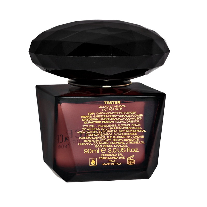 Versace范思哲星夜水晶/黑钻黑水晶之魅女士淡香水90ML简装