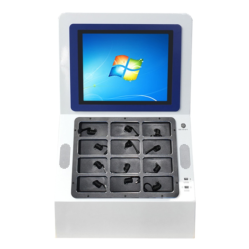 群华（VOSONIC）C8记录仪采集站12台设备同时上传15英寸液晶触摸屏数据自动上传自动编号企业客户定制