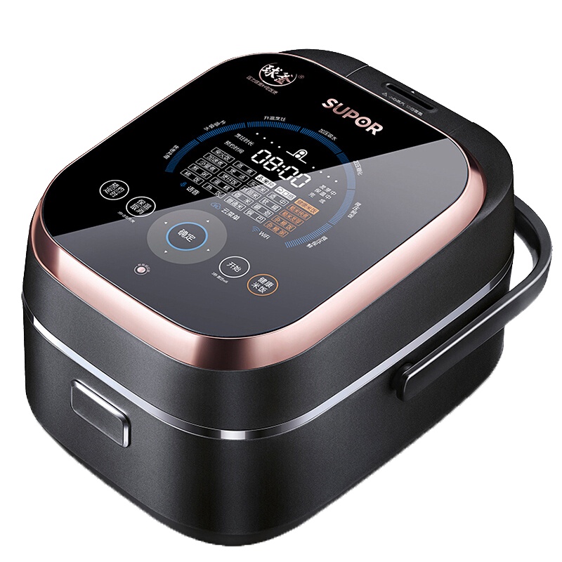 苏泊尔(SUPOR)压力球釜IH电磁加热电饭煲 CFXB40PHK1-130 鲜呼吸100电饭锅 WIFI 钛金球釜内胆