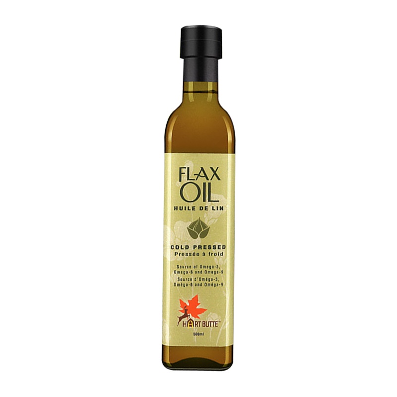 加拿大原装进口 亚麻籽油天然初级压榨榨婴儿食用油冷榨纯宝宝辅食吃孕妇月子油送礼
