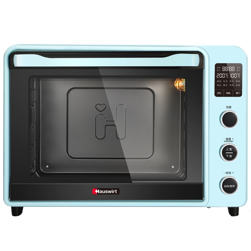 [刘涛推荐]Hauswirt/海氏C40电烤箱蓝色升级款家用商用烘焙多功能微电脑式上下独立调温热风循环低温发酵智能大容量