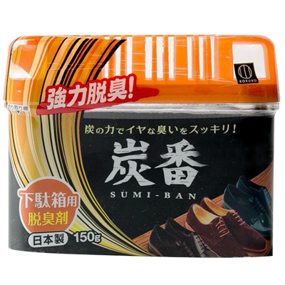 [日本进口]KOKUBO/小久保炭番 鞋柜用脱臭剂 空气清新剂 150g/个 0.15kg