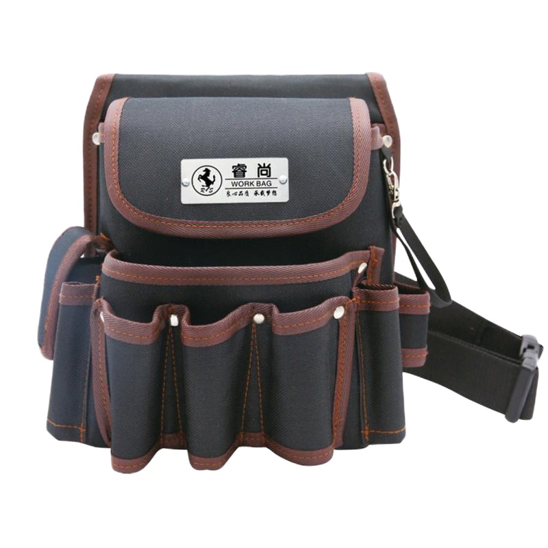 电工包工具腰包多功能 维修帆布加厚工具袋弱电施工挂包